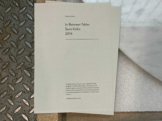 Sami kallio tafelblad marmer - afbeelding 3 van  3