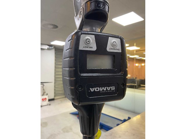 Samoa reelmaster vloeistofhaspel met digitaal oliepistool - afbeelding 4 van  9