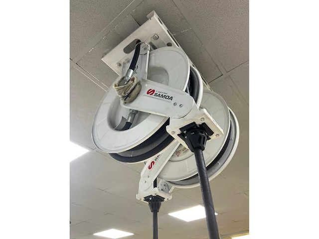 Samoa reelmaster vloeistofhaspel met digitaal oliepistool - afbeelding 7 van  9