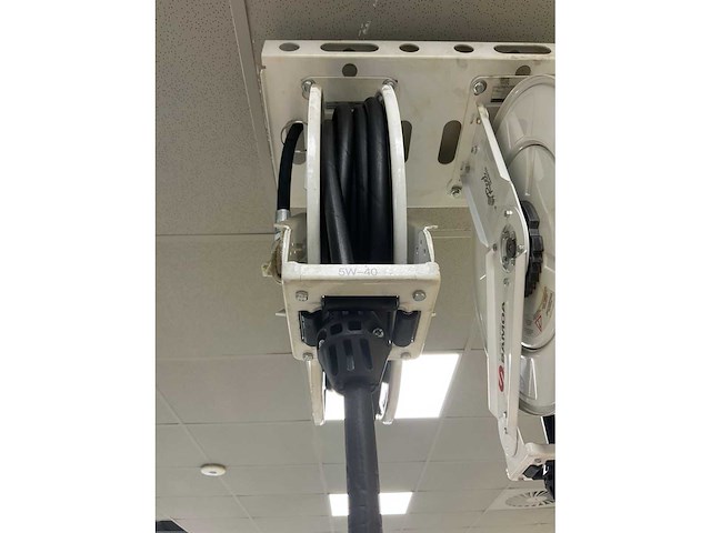 Samoa reelmaster vloeistofhaspel met digitaal oliepistool - afbeelding 8 van  9