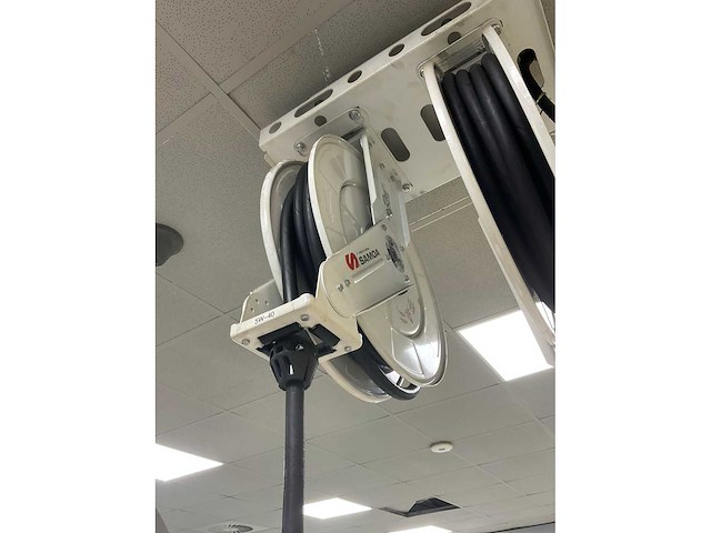 Samoa reelmaster vloeistofhaspel met digitaal oliepistool - afbeelding 9 van  9