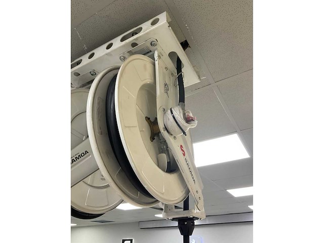 Samoa reelmaster vloeistofhaspel met digitaal oliepistool - afbeelding 3 van  8