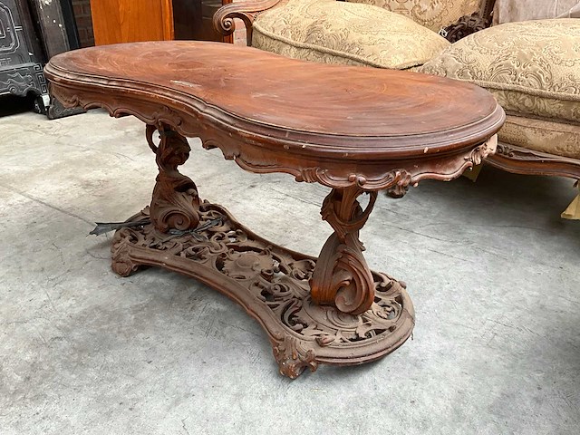 Sample bankstel met tafel - afbeelding 8 van  15