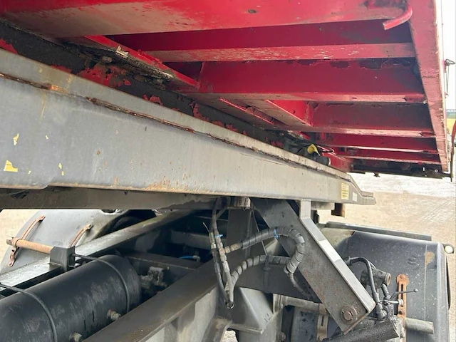 Samro 2-assige kipperaanhangwagen / containerchassis – 19.000 kg – hydraulische vastzethaken – franse registratie - afbeelding 5 van  15