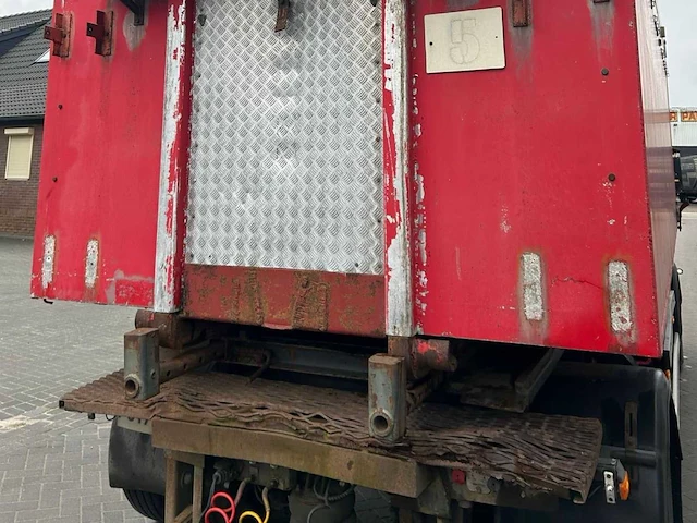 Samro 2-assige kipperaanhangwagen / containerchassis – 19.000 kg – hydraulische vastzethaken – franse registratie - afbeelding 8 van  15