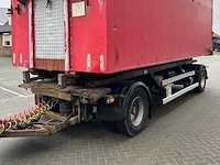 Samro 2-assige kipperaanhangwagen / containerchassis – 19.000 kg – hydraulische vastzethaken – franse registratie - afbeelding 10 van  15