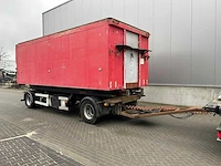 Samro 2-assige kipperaanhangwagen / containerchassis – 19.000 kg – hydraulische vastzethaken – franse registratie - afbeelding 12 van  15
