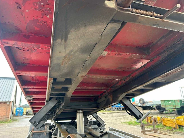 Samro 2-assige kipperaanhangwagen / containerchassis – 19.000 kg – hydraulische vastzethaken – franse registratie - afbeelding 15 van  15