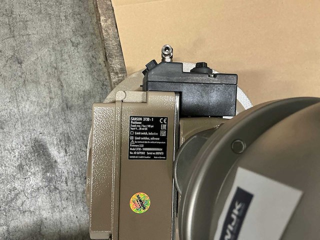 Samson 3730-1 pneumatische positioneer klep - afbeelding 5 van  5