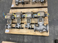 Samson pneumatische regelklep (4x) - afbeelding 1 van  5