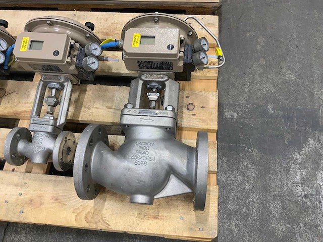 Samson pneumatische regelklep (4x) - afbeelding 2 van  5