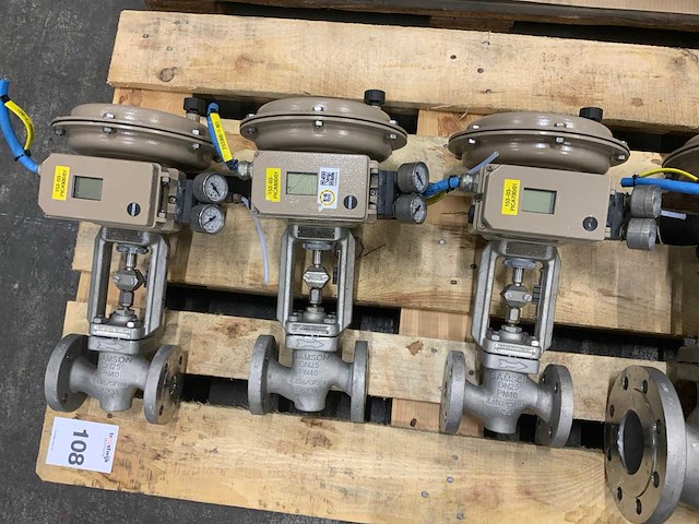 Samson pneumatische regelklep (4x) - afbeelding 4 van  5
