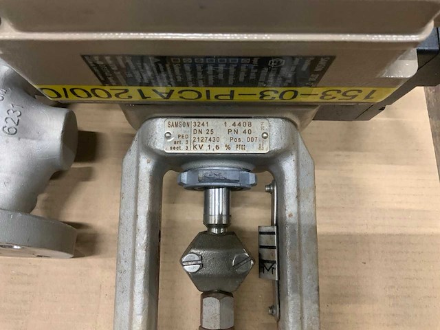 Samson pneumatische regelklep (4x) - afbeelding 5 van  5