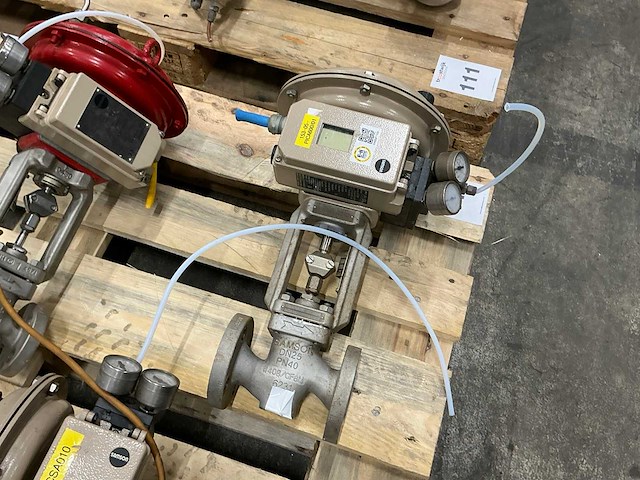 Samson pneumatische regelklep (5x) - afbeelding 14 van  17