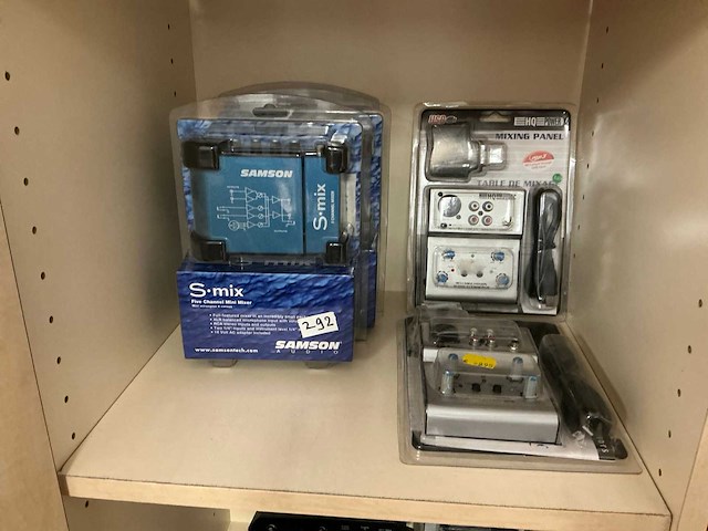 Samson s-mix studio apparatuur (3x) - afbeelding 1 van  3