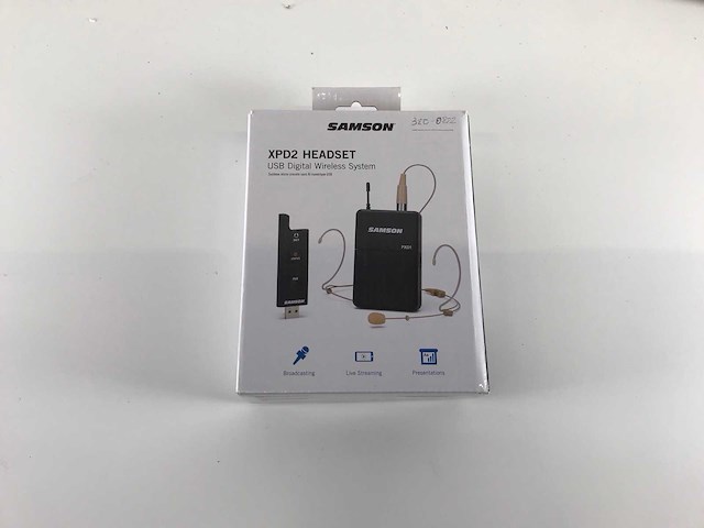 Samson (swxpd2bde5) usb digital wireless system xpd2 headsets (new) (22x) - afbeelding 5 van  12