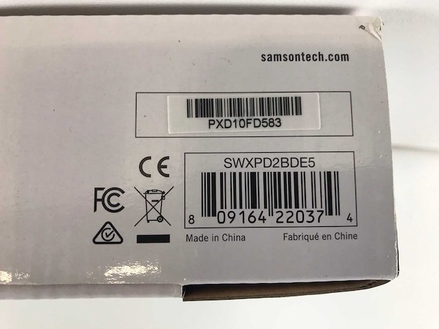 Samson (swxpd2bde5) usb digital wireless system xpd2 headsets (new) (27x) - afbeelding 4 van  12