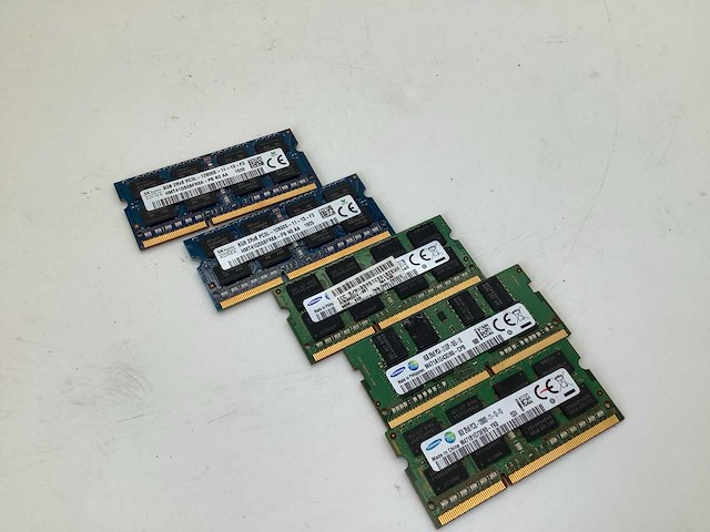 Samsun enz. 8gb ddr 4 en ddr 3 laptop geheugenkaart ram (5x) - afbeelding 2 van  5