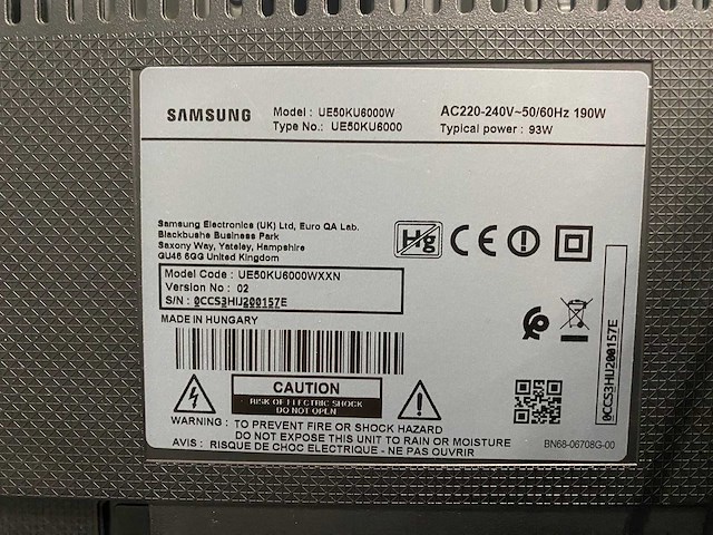 Samsung - 50" 4k ultra hd smart tv met verrijdbaar statief - afbeelding 9 van  18