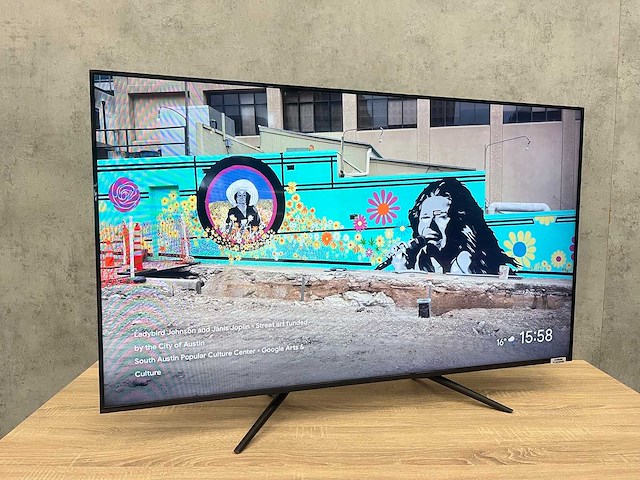 Samsung - 55" full hd monitor met voet - afbeelding 1 van  7