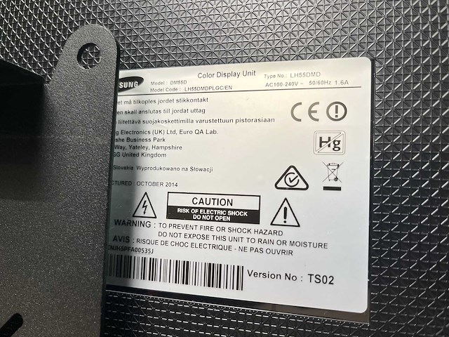 Samsung - 55" monitor met verrijdbaar statief - afbeelding 11 van  19