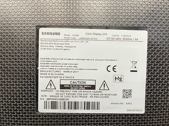 Samsung - 55" monitor met verrijdbaar statief - afbeelding 4 van  12