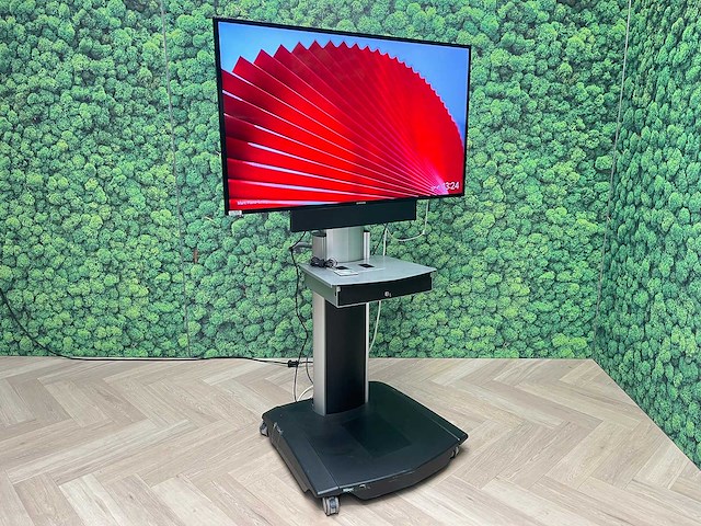Samsung - 55" monitor met verrijdbaar statief - afbeelding 1 van  16