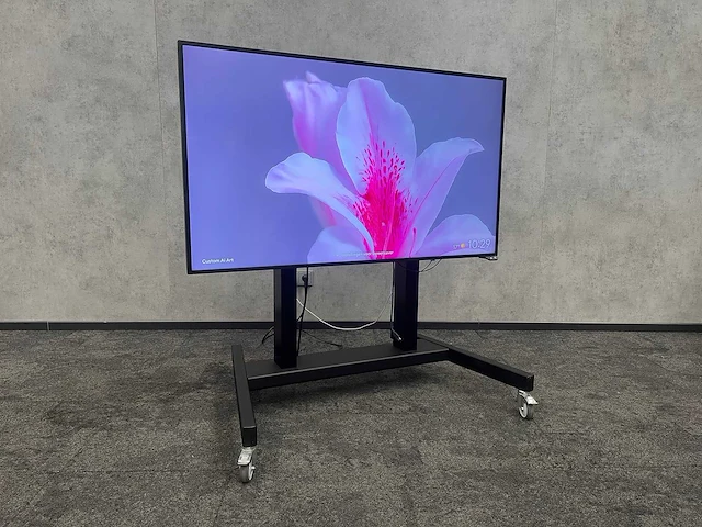 Samsung - 55" monitor op verrijdbare standaard - afbeelding 1 van  12