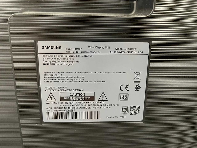 Samsung - 98" 4k uhd led monitor - afbeelding 6 van  10