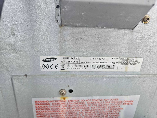 Samsung - cm1019a - magnetron - afbeelding 5 van  5