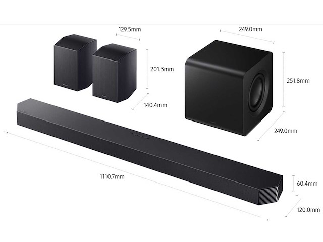 Samsung - q990f - soundbar - afbeelding 2 van  3