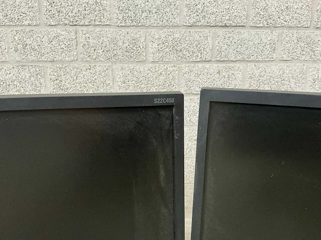 Samsung - s22c450bw - monitoren (2x) - afbeelding 10 van  11