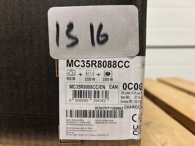 Samsung - smart oven - mw800r - afbeelding 2 van  2