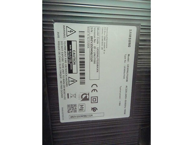 Samsung - ue65nu7020w - uhd tv 65" - afbeelding 2 van  2