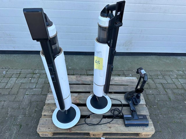 Samsung - vs20a95823w/wa - bespoke jet - stofzuiger (2x) - afbeelding 2 van  3