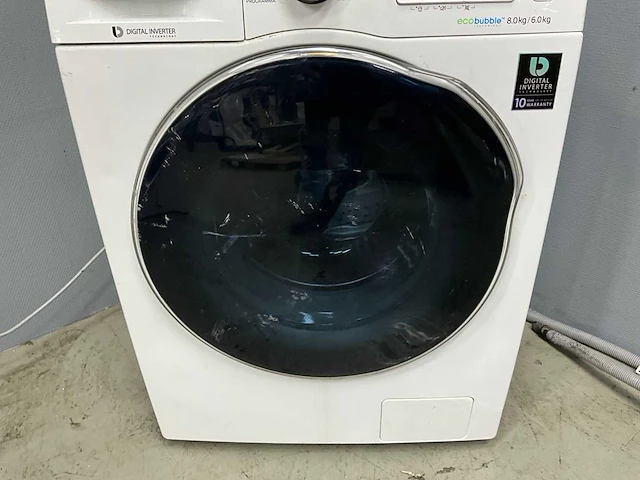 Samsung - wd80j6400aw - wasdroogcombinatie - afbeelding 6 van  14