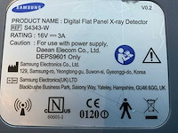 Samsung - x-ray flat panel detector - - afbeelding 5 van  5