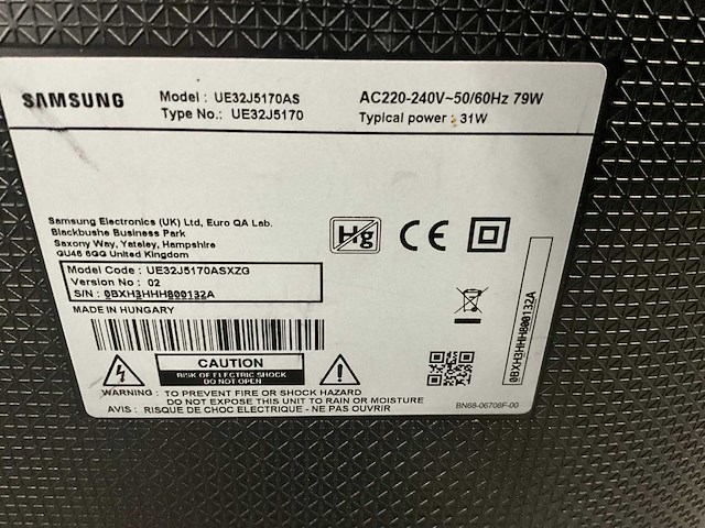 Samsung 32” monitor (4x) - afbeelding 6 van  11