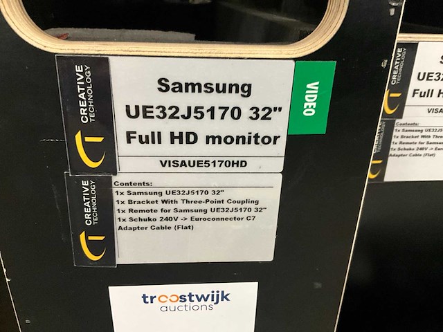 Samsung 32” monitor (4x) - afbeelding 7 van  11