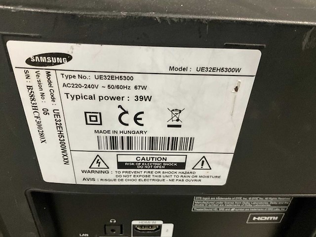 Samsung 32” monitor (4x) - afbeelding 10 van  11