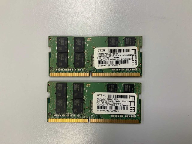 Samsung 32gb(2x 16gb) ddr4 ram sticks - m471a2k43cb1-crc (2x) - afbeelding 2 van  2