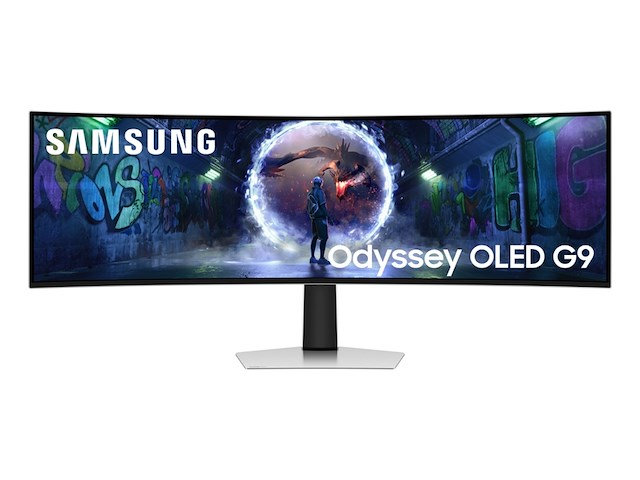 Samsung 49 inch odyssey oled g9 g93sd dqhd 240hz gaming monitor - afbeelding 1 van  5