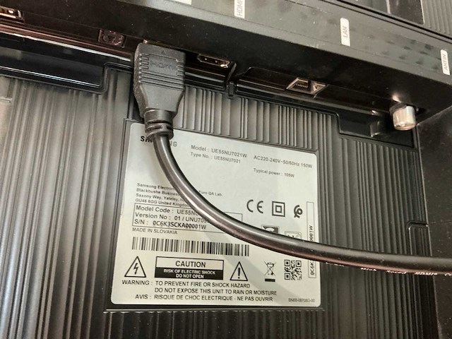 Samsung 50us662h9zc 50” televisie op standaard - afbeelding 5 van  6