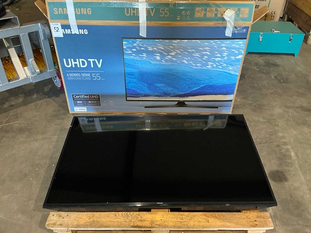 Samsung 6 series 55” uhd 4k televisie - afbeelding 1 van  11