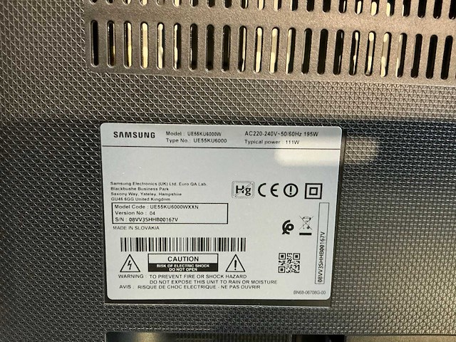 Samsung 6 series 55” uhd 4k televisie - afbeelding 10 van  11