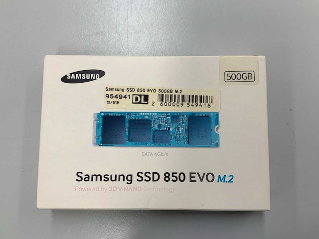 Samsung 850evo m.2 500gb ssd - afbeelding 1 van  3