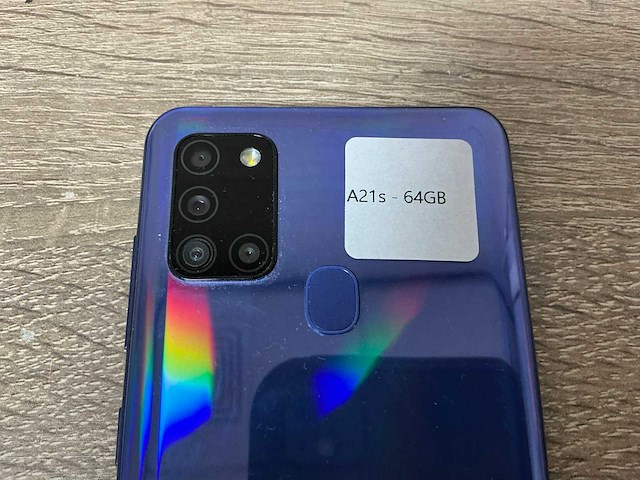 Samsung a21s (64gb) mobiele telefoon - afbeelding 3 van  5