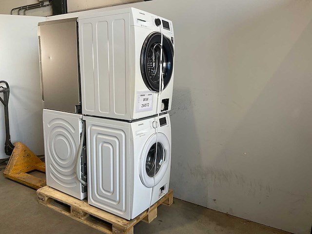Samsung, bosch - voorlader - wasmachines (4x) - afbeelding 1 van  17