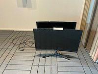 Samsung c24f396fhr curved 24” monitor (2x)