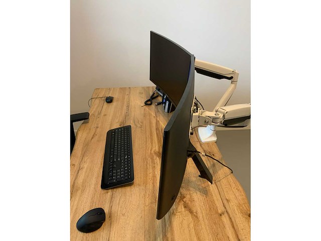 Samsung c24f396fhu monitor (2x) - afbeelding 7 van  7